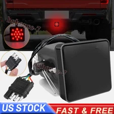 For TOYOTA TACOMA TUNDRA Brake Light 15 LED Tow Haul Hitch 2-Inch Receiver Cover