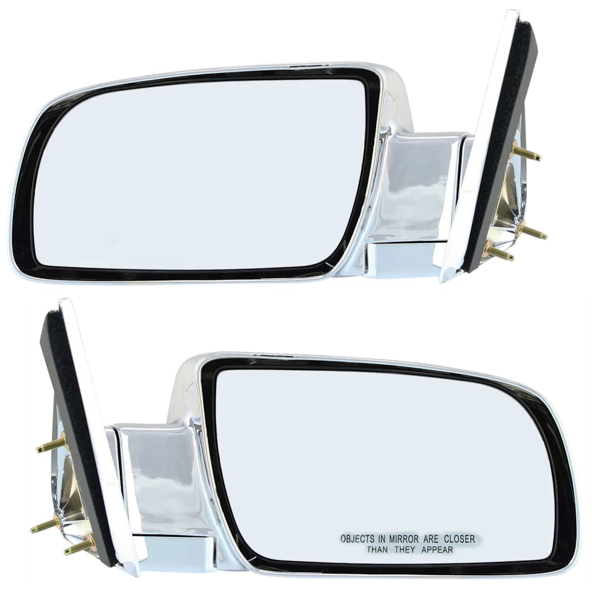 Chevy C-1500スポーツミラー set 88-98 Silverado c1500 PAINTABLE MANUAL SPORT MIRRORS- PAIR | eBay