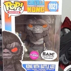 Funko Pop! Kong with Battle Axe Flocked Exclusive Godzilla vs. Kong BAM 1021