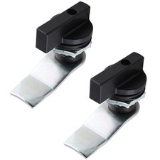 7/8 Inch Thumb Operated Cam Lock T Handle Cabinet Drawer Lock 2 Pack