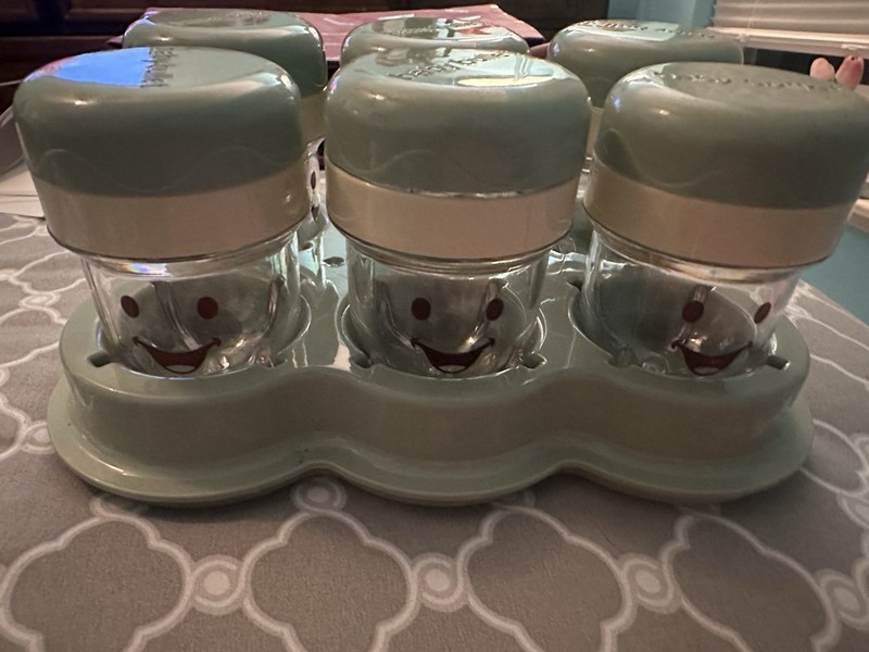 Baby Bullet Food Blender 6 Pack Storage Containers