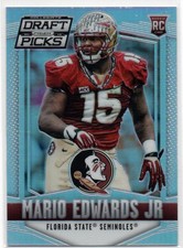 2015 Prizm Draft Picks Silver #221 Mario Edwards Jr. Florida State Rookie zzz