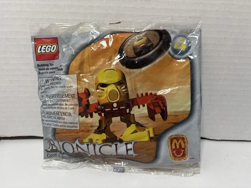 LEGO Bionicle McToran 1391 Ta-Matoran Jaller McDonalds Jala NEW Polybag Set #4