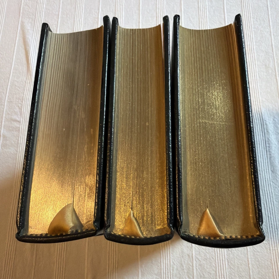 Easton Press Complete Adventures of Sherlock Holmes by Arthur Conan Doyle 3 vol - Image 4 of 4