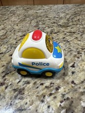 Vtech Go Go Smart Wheels White  Blue Police Car Tested Works Paul The Police