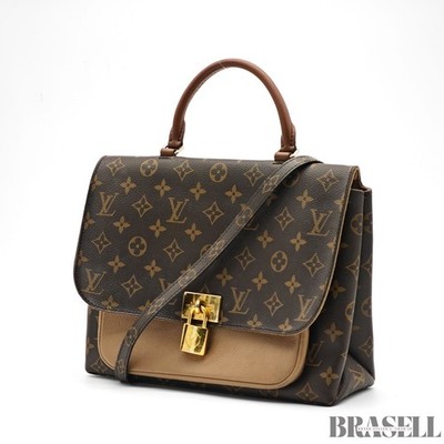 LOUIS VUITTON M44257 Marignan 2way Handbag Monogram Canvas Brown