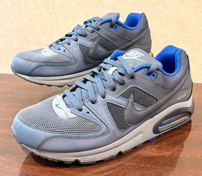Nike Air Max Command Gray Blue Running Shoes Mens Size 13 629993-407
