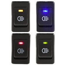 LED Car Switch 12V 35A 2-Position Electrical Equipment Supplies Fog Lamp