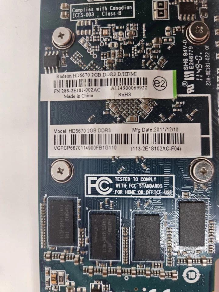 AMD Radeon HD6670 2GB DDR3 PCI-E Video Card - Image 3 of 4