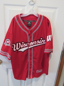 wisconsin baseball jersey