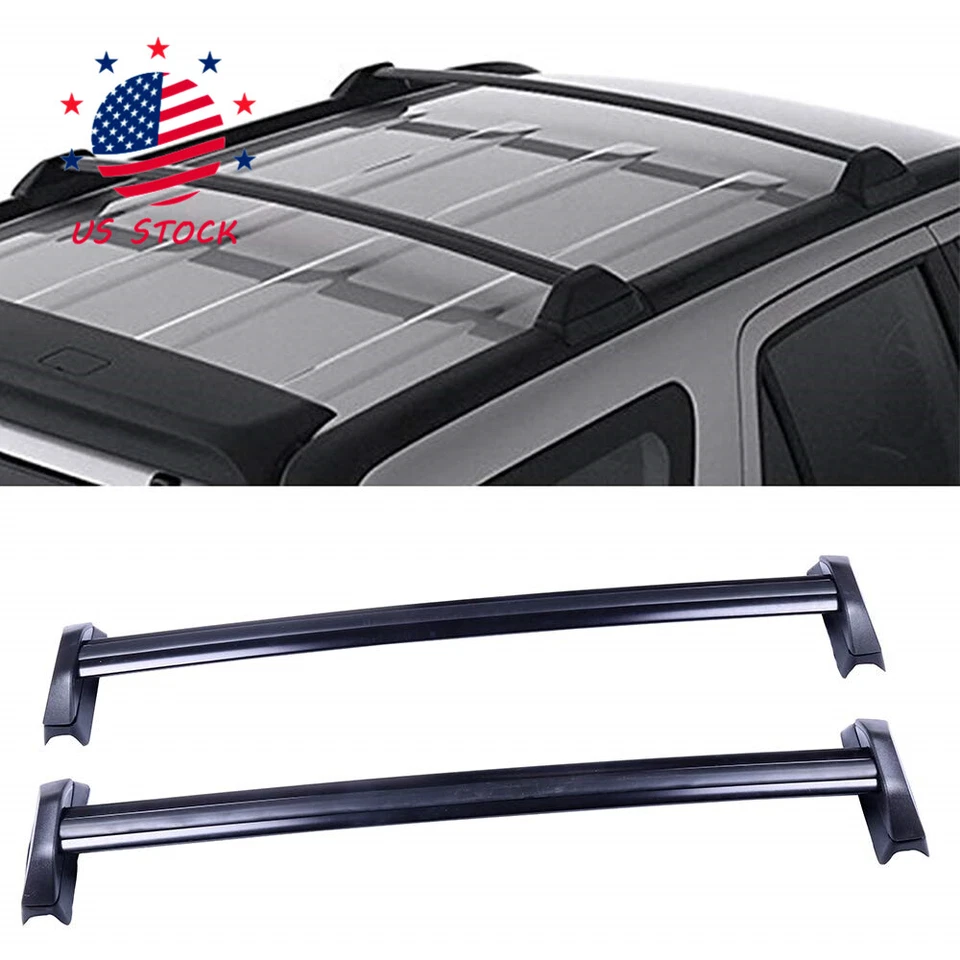 New Set of 2 For 2002-2006 Honda CR-V CRV Roof Rack Cross Bars Luggage Carrier Foto 2 de 4