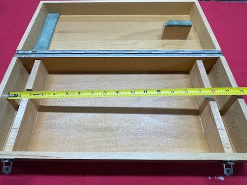 Helios Wood Case ONLY for 16" (40 cm) Vernier Height Gage Vintage! - Picture 12 of 14