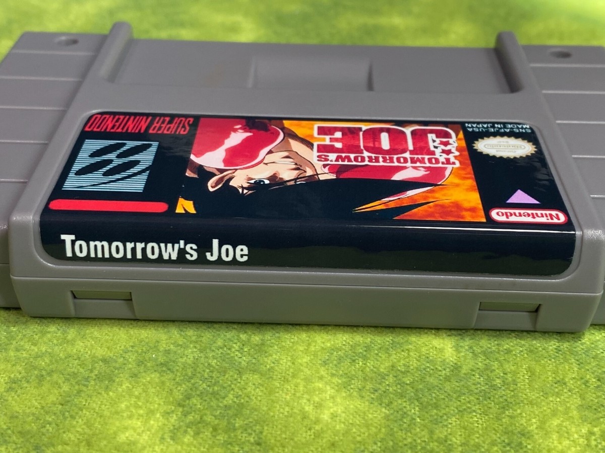 Ashita No Joe Sur Super Famicom – Jeu Vidéo Rétro Complet (boîte, Notice)