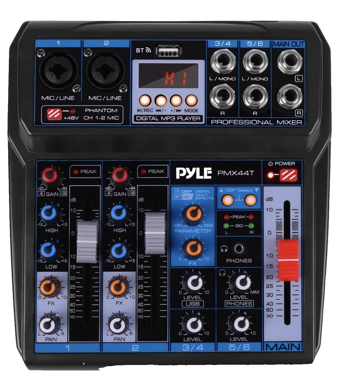 Pyle Live & Studio Mixers with Bluetooth