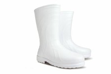 DEMAR LUNA Weiss federleichte EVA Gummistiefel Regenstiefel Thermostiefel