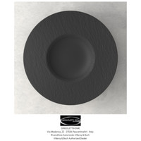 Manufacture Rock Schwarz - Villeroy & Boch - Pastateller Ø 28 Cm - HäNdler