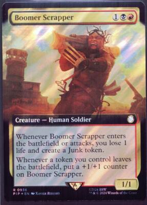 Boomer Scrapper - 936 Extended - Surge Foil MTG Fallout