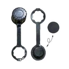 KP24 - 2 REAR VENT SCREW CAPS FOR REPLACEMENT GAS CAN - INCLUDES RUBBER GASKET