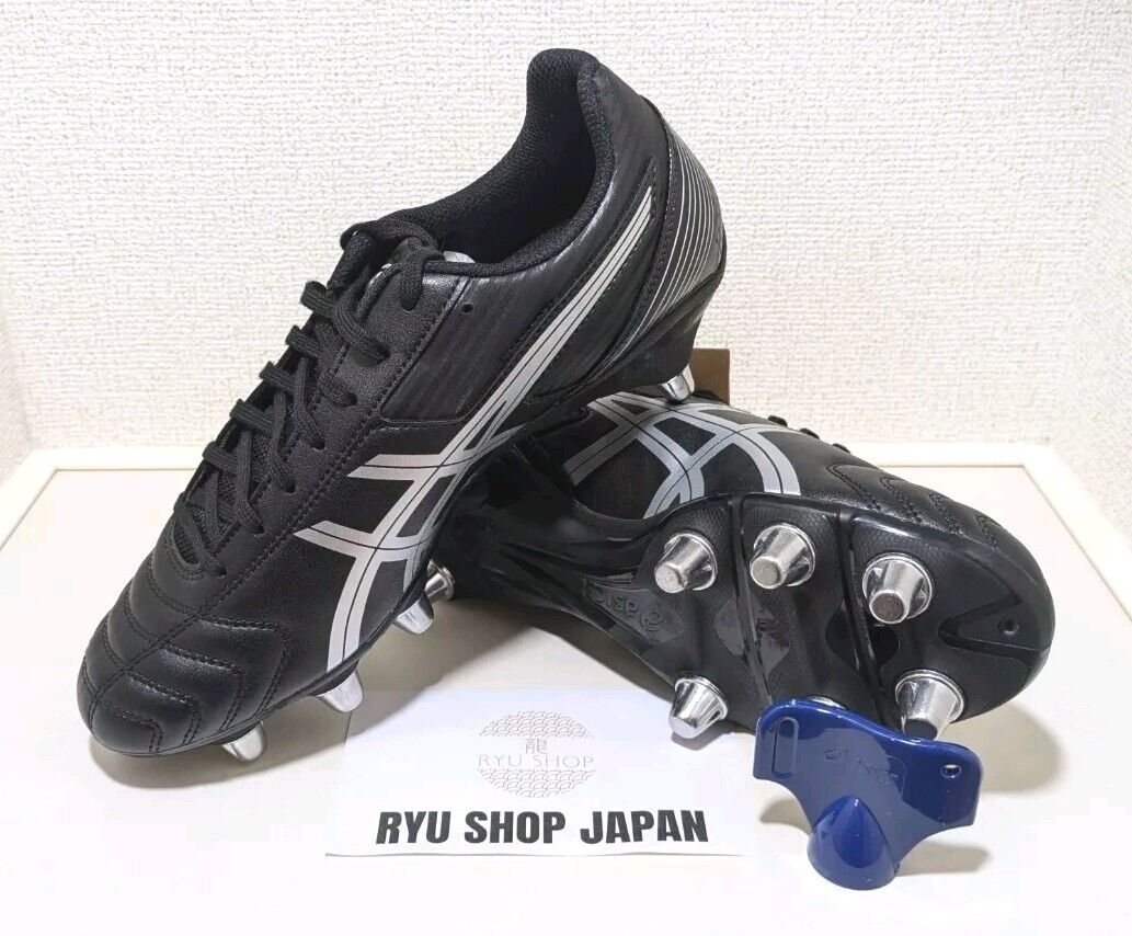 ASICS Rugby Shoes LETHAL TACKLE WIDE P507Y.003 Black / Pure ASICS Rugby Shoes LETHAL TACKLE WIDE P507Y.003 Black / Pure