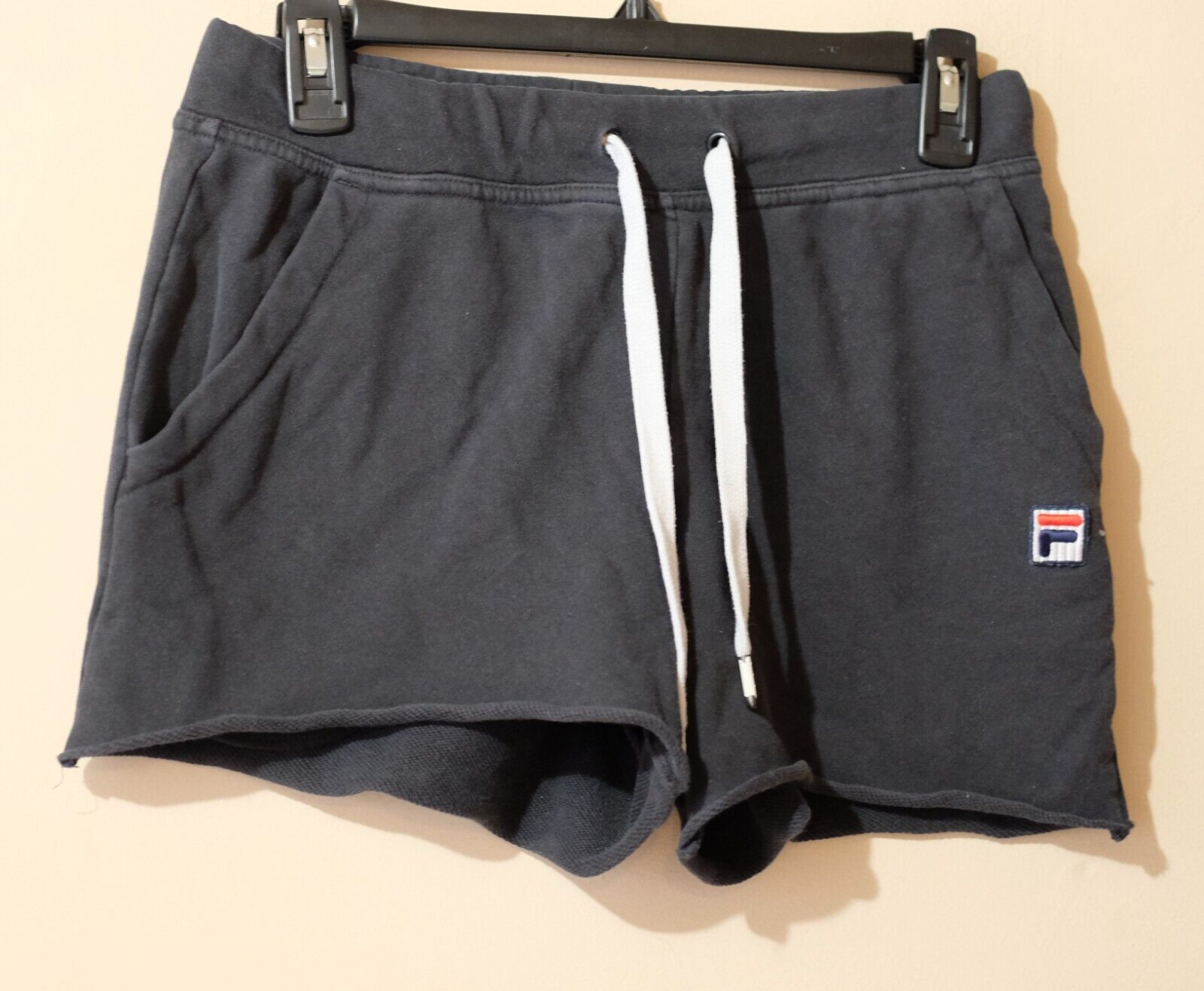 Felpa pantaloncino nero Fila Navy taglia small #p73 86