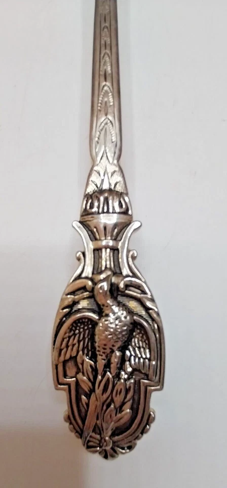 Cuchara chapada en plata Godinger Fruit Berry Cuchara chapada en oro 9" Foto 3 de 4