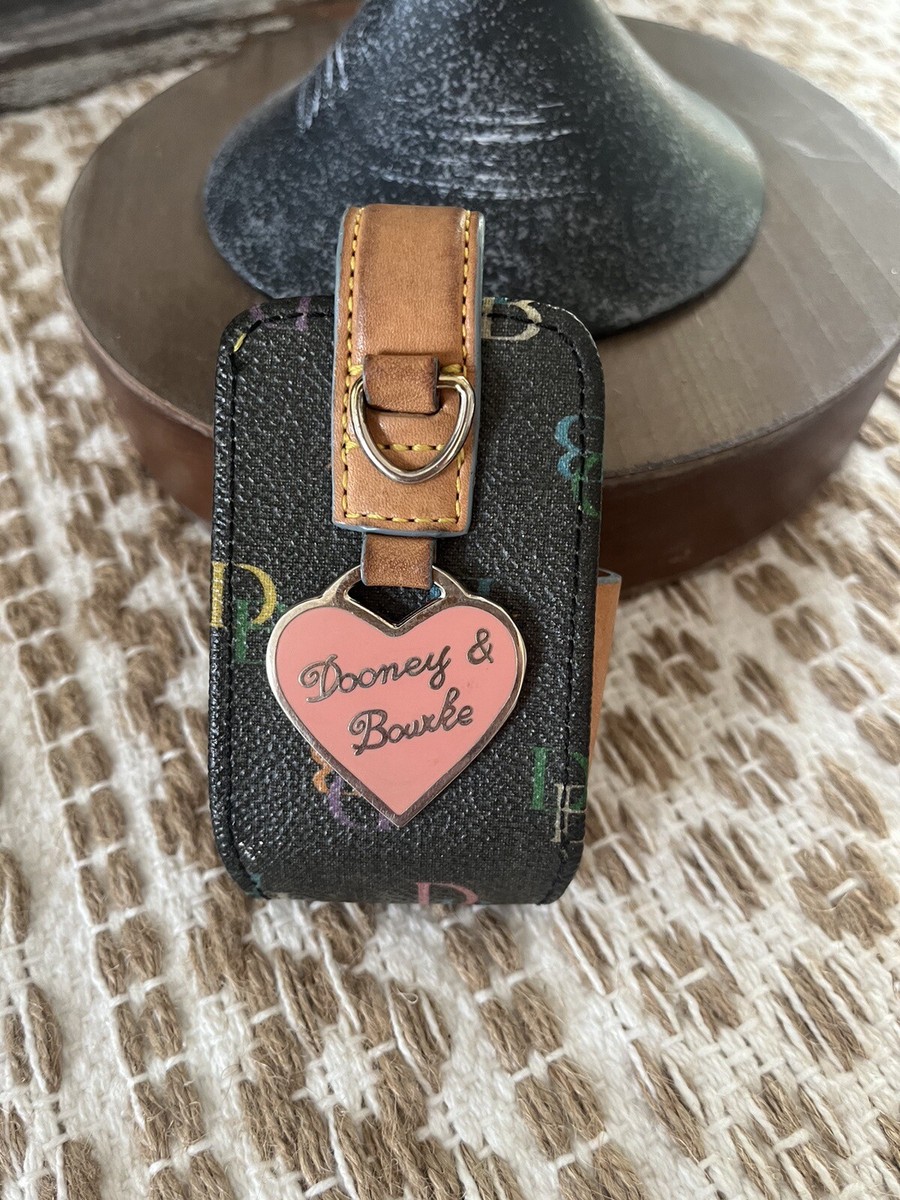 DOONEY & BOURKE ケース Dooney & Bourke Signature Logo Cell Phone Case Holder | eBay