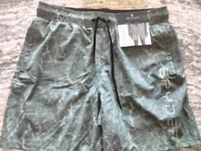 Spyder Active Mens Performance Swim Workout Shorts XLarge MINT FREE SHIPPING