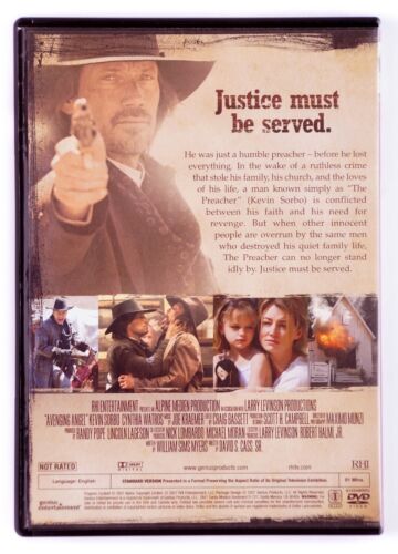 Avenging Angel (DVD/2007) Kevin Sorbo-Cynthia Watros-Westerns-Slimline Case-Good - 第 2/4 張圖片