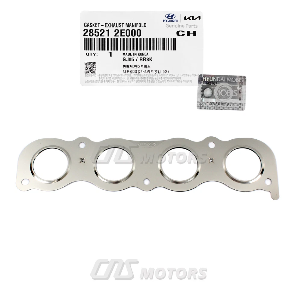 ⭐GENUINE⭐ Exhaust Manifold & Gaskets for 11-19 Hyundai Elantra Tucson 285102E000 - Imagem 4 de 4
