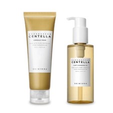 Skin1004 Madagascar Centella Double Cleansing Set Cleansing Oil  Foam