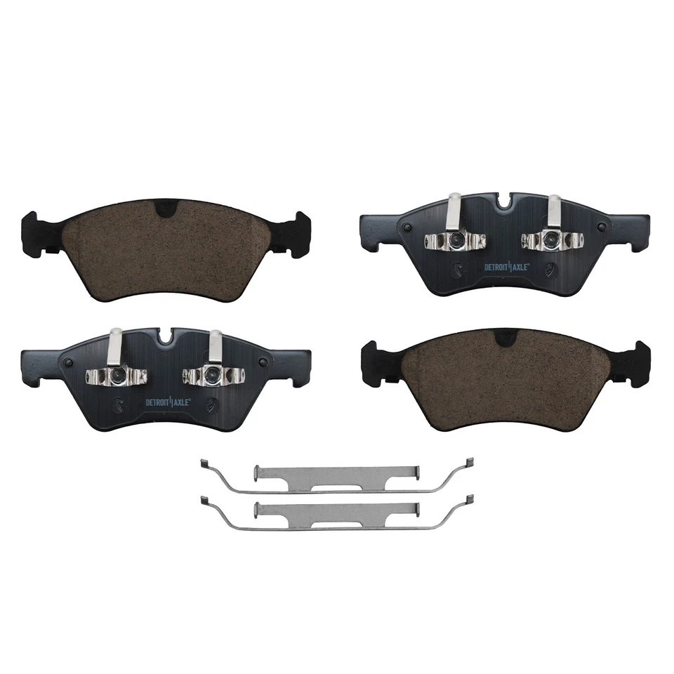 Front Ceramic Brake Pads + Hardware for 2007 2008 2009 Mercedes-Benz GL320 ML320 - Image 3 of 4
