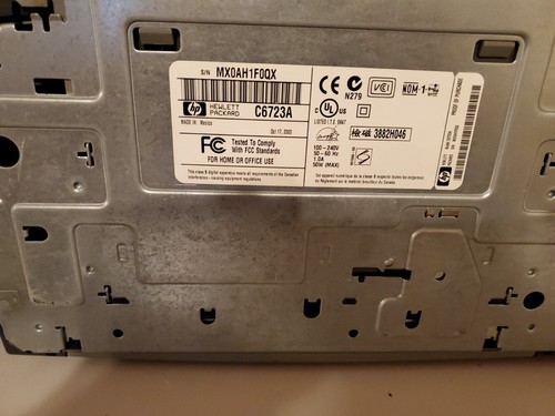 HP P1000 PhotoSmart C6723A Photo Color Inkjet Printer Untested - Picture 4 of 4