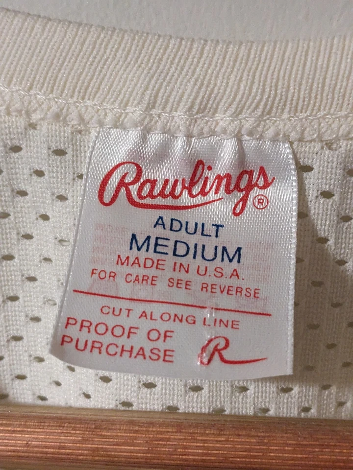 Vintage 90s Washington Commanders NFL Football Rawlings Jeff Rutledge Jersey - Image 4 of 4