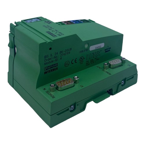 Phoenix Contact 2742104 INTERBUS-Buskoppler IBS-IL-24-BK-DSUB-PAC 24V DC - Picture 5 of 12