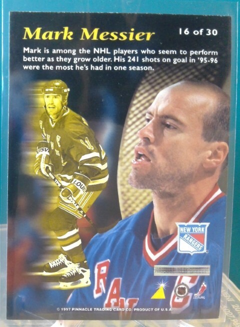 1996-97 Pinnacle Mint - Mark Messier #16 Bronze for sale