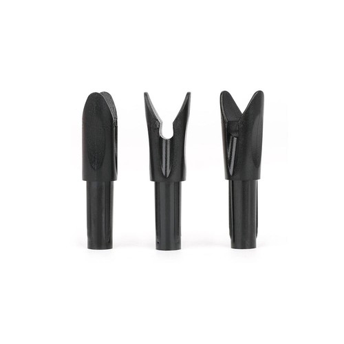 60X 6.2mm Archery Push-in Nocks Arrow Nock Inserts Tails for DIY Shafts Hunting - Picture 29 of 32