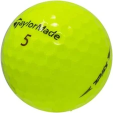 36 TaylorMade TP5x Yellow Used Golf Balls, Mint Condition, AAAAA Quality