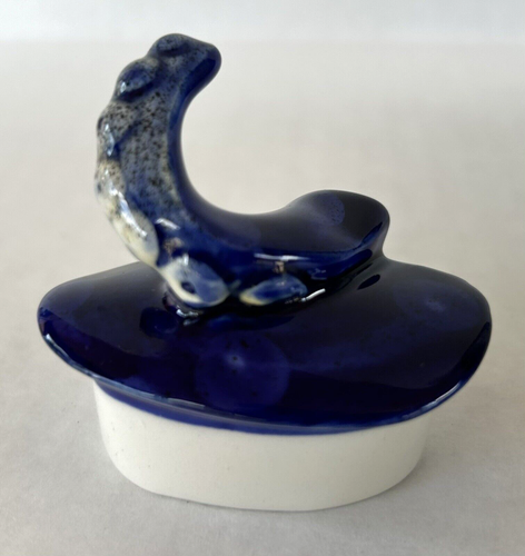 Teapot Figural Blue Octopus Blue Sky Pottery - Picture 16 of 23