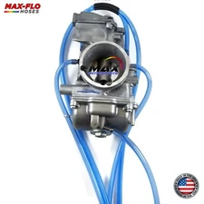 10’ ft Clr Blue 4mm|3.2mm ID CARBURETOR VENT HOSE KEIHIN FCR PWK MIKUNI CARB MX