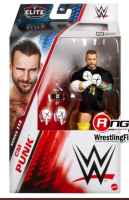 IN HAND CM Punk (Macho Gear) - WWE Elite 113