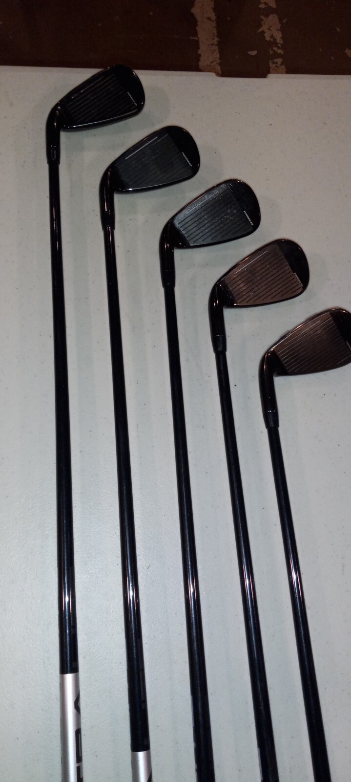 Set Of 5 Cobra Ultra Lite T Rail Hybrid Irons.used Golf Clubs eBay