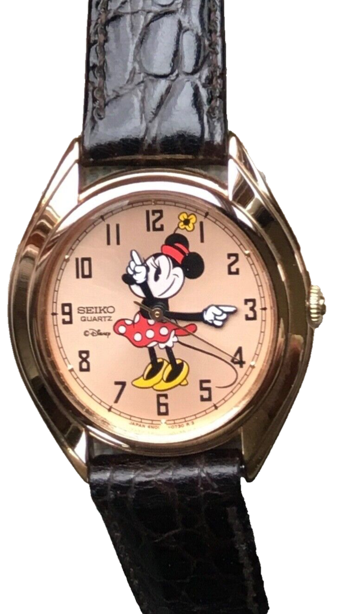 Disney Seiko Womens Minnie Mouse Watch! Rare!! Brand-New! | eBay display picture 1