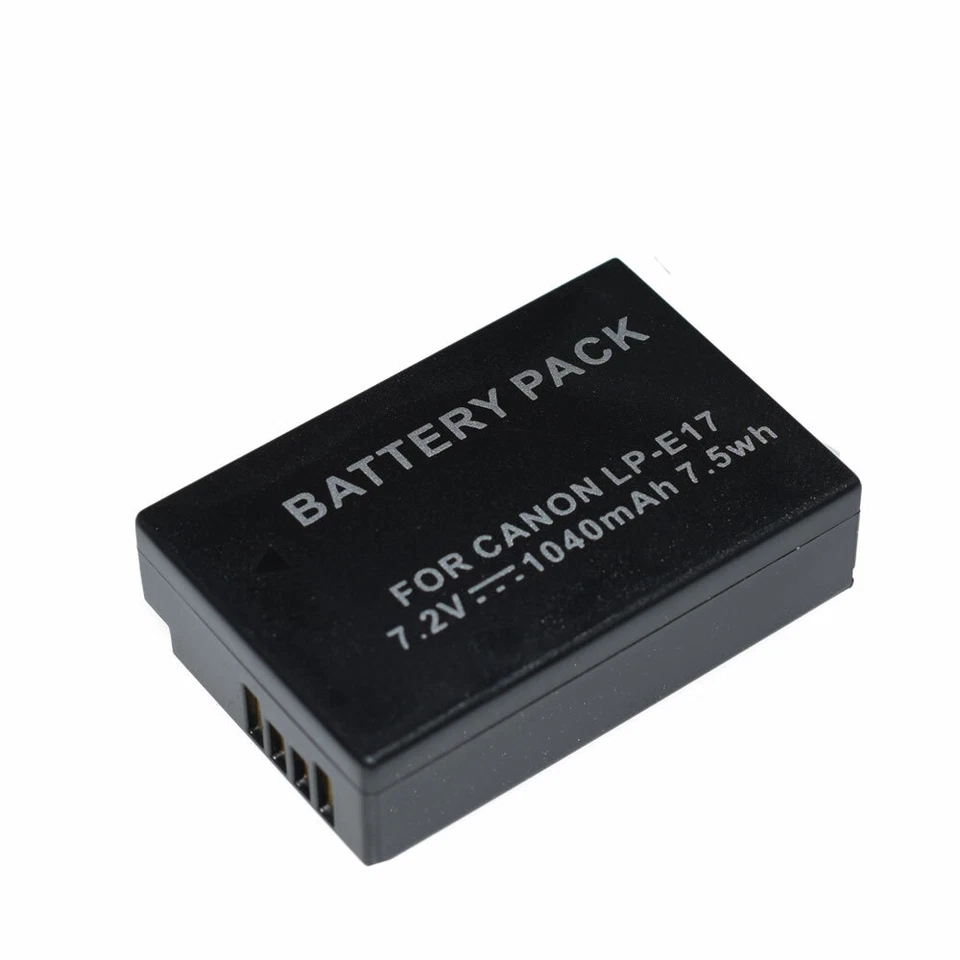 LP-E17 Battery or USB Slim charger for Canon EOS RP R8 R10 R50 Mirrorless Camera - Image 4 of 4