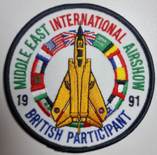 RAF Nimrod Middle East International Airshow 1991 Patch Abzeichen Aufn&auml;her