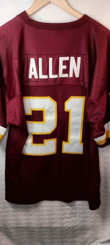 Vintage NFL Starter Washington Redskins Stitched Terry Allen Jersey Garnet - Picture 7 of 12