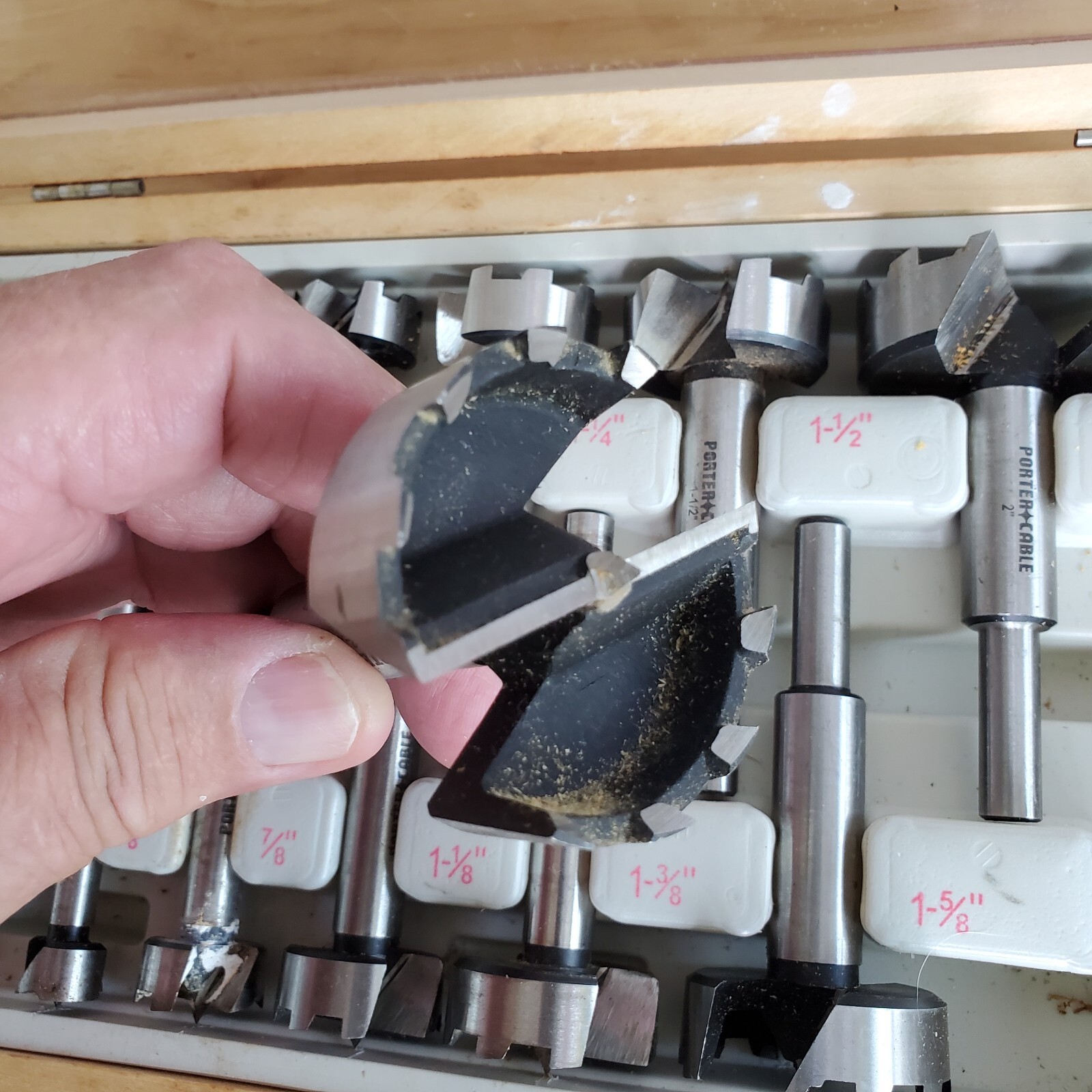 Porter Cable Forstner Bits Set 14pc. 1/4 To 2 1/8 eBay