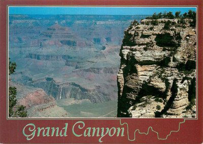 Postcard Aerial View of Yaki Point Grand Canyon National Park Arizona, AZ