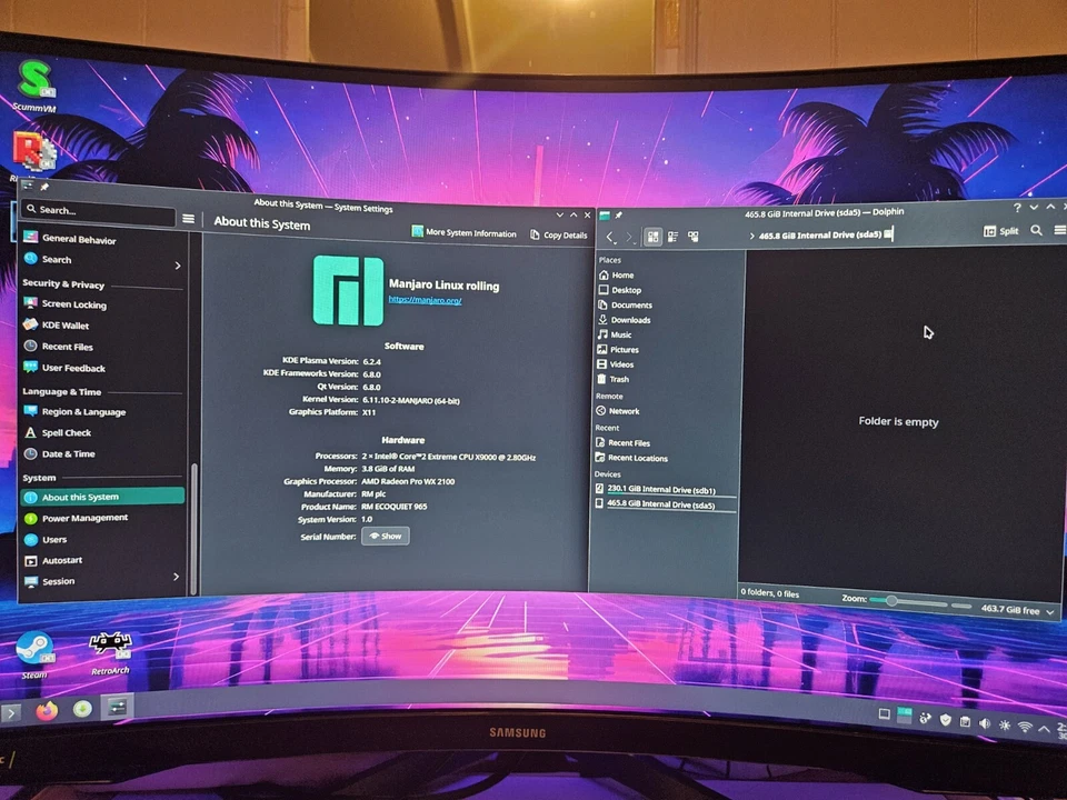 Retro Emulation Gaming Desktop Computer, 4gb RAM, 756gb Ssd+hdd - image 2 of 4