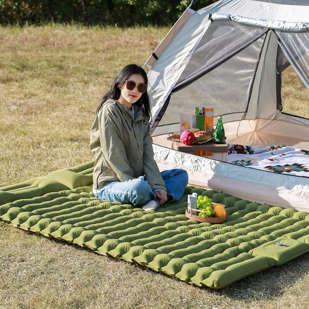 Inflatable Air Mattresses Thickened TPU Camp Sleeping Pad for Trekking