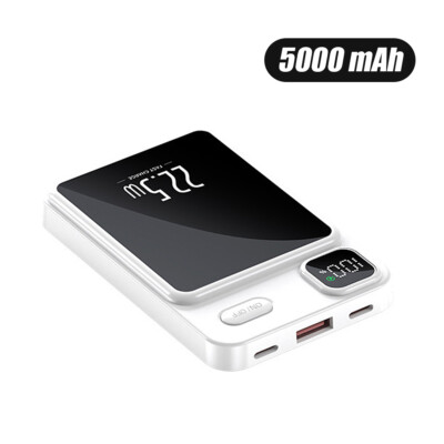 Portable Power Bank Wireless PD20W Fast Charger for iPhone Samsung Huawei Xiaomi